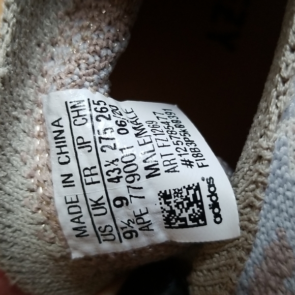 NWT Adidas Yeezy Boost 380 Pepper - SZ 9.5 - Picture 12 of 16